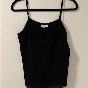 Socialite Black Fitted Camisole Top